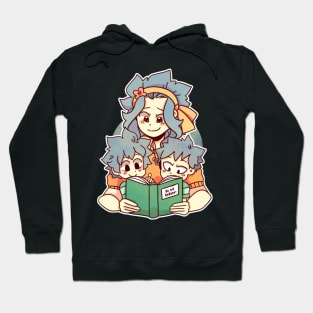 Levy + Trouble Twins sticker Hoodie